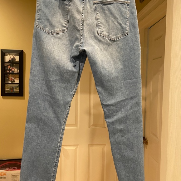 Frame Le High Skinny Jeans with raw bottom size 30 - Picture 7 of 10
